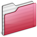 Folder red icon